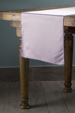Shantung Silver table runner